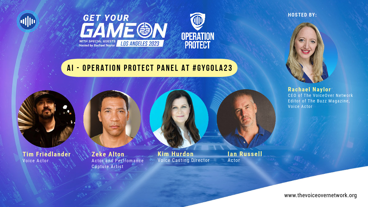 GET YOUR GAME ON Los Angeles 2023 OPERATION PROTECT PANEL
