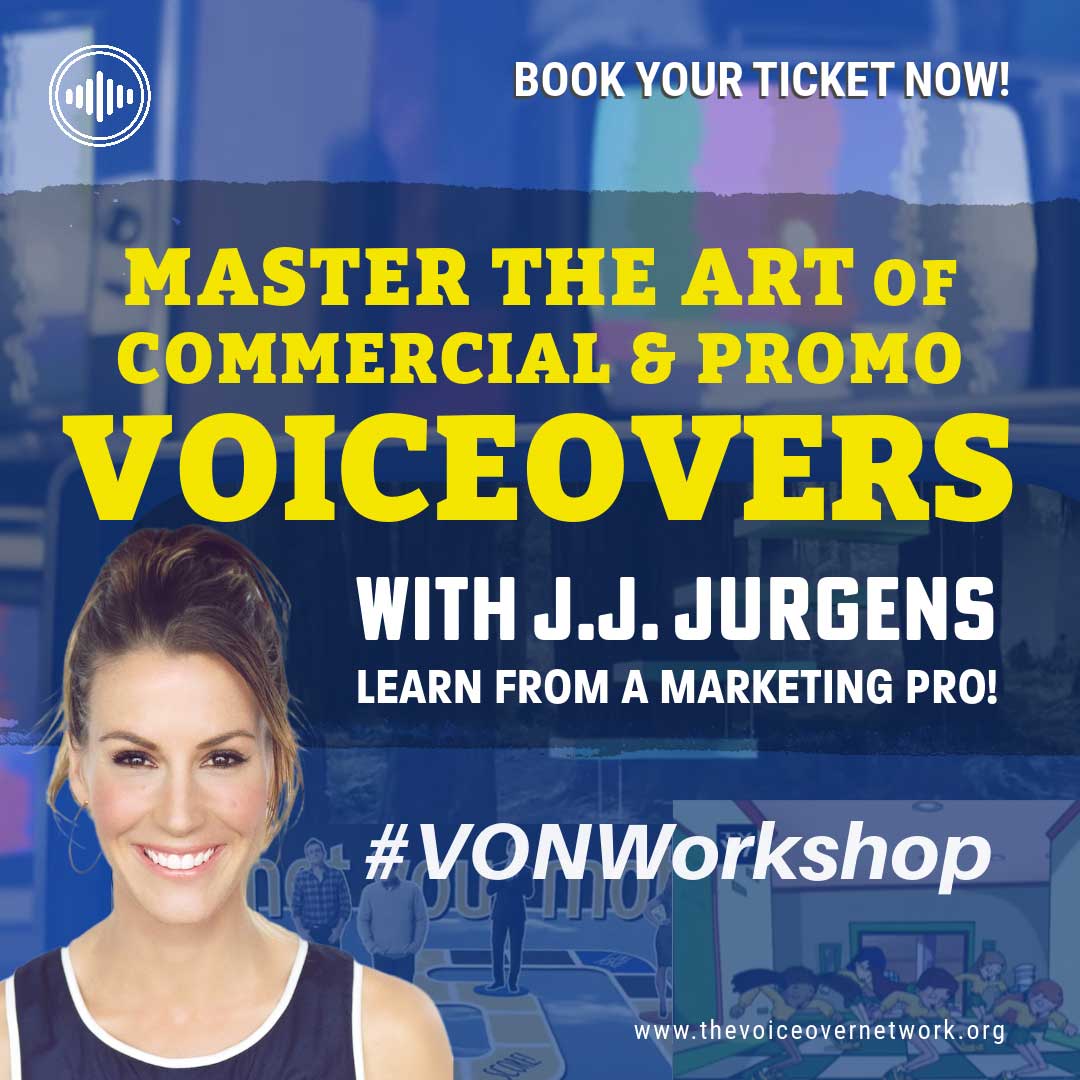 Master the Art of Commercial and Promo Voiceovers with J.J. Jurgens
