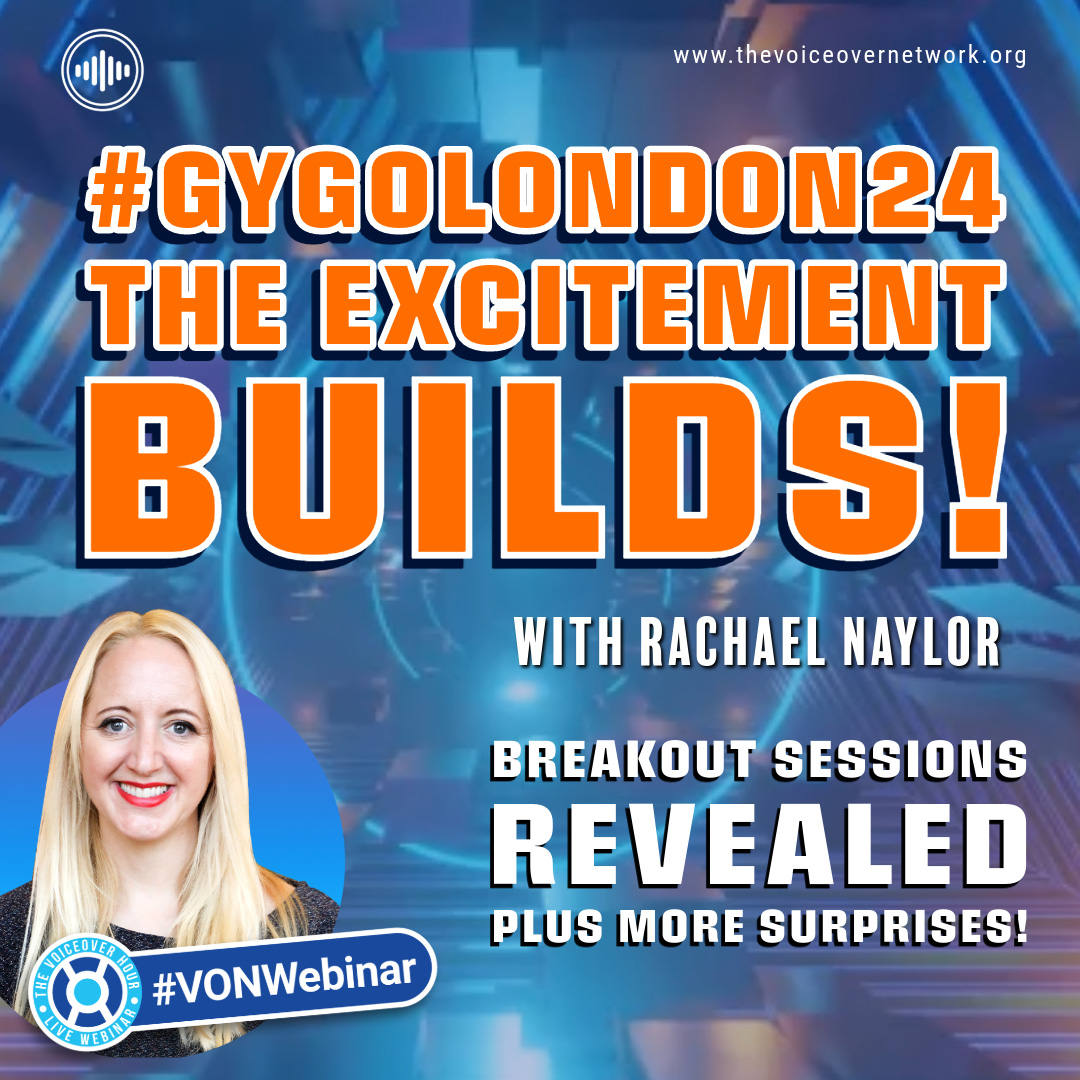 GYGOLondon24: THE EXCITEMENT BUILDS! with Rachael Naylor